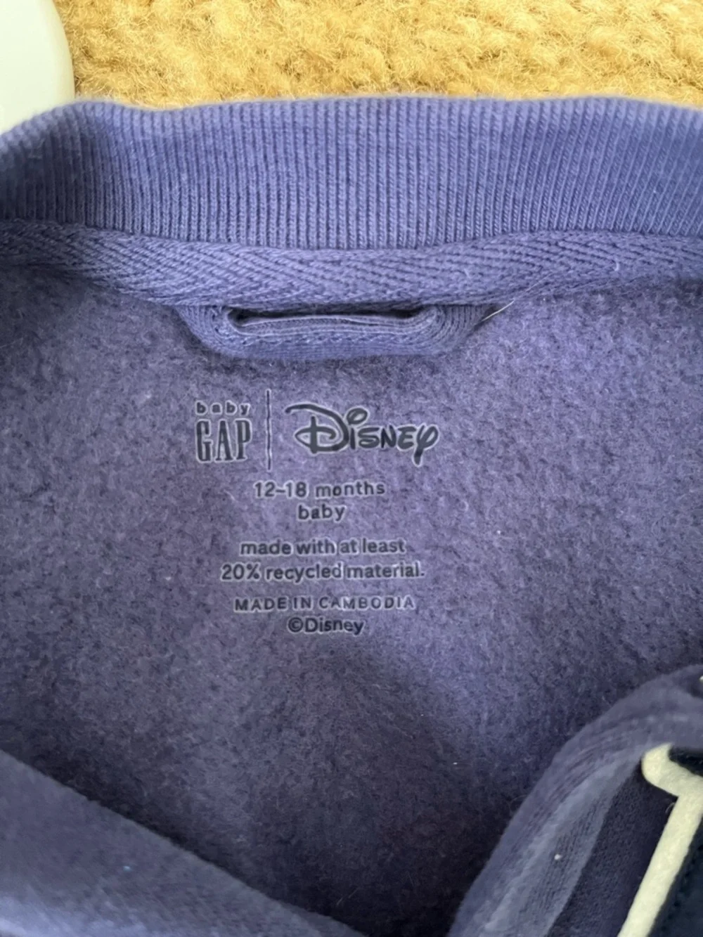 GAP Navy & White Disney Patch One-Piece